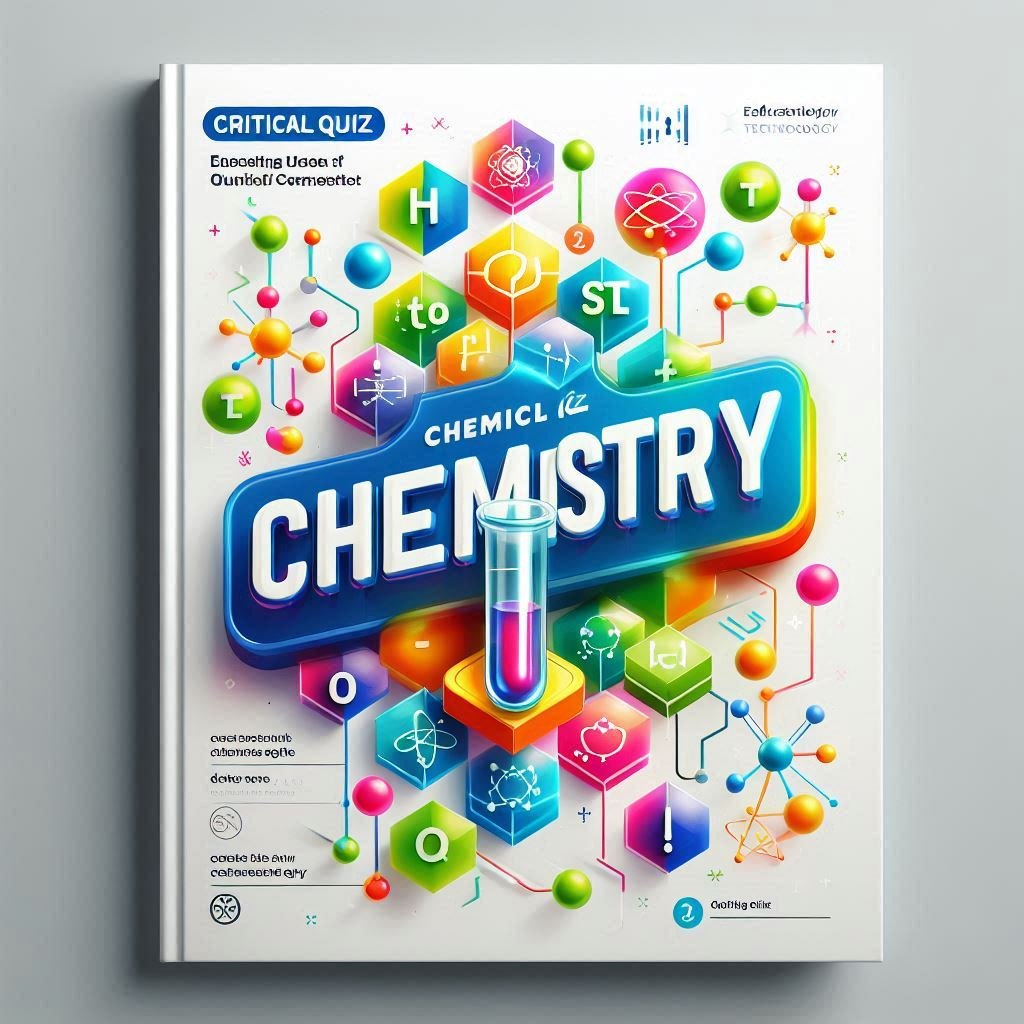 Chemistry quiz cover design
